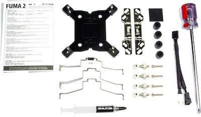 Scythe Fuma 2 Dual Fan CPU Cooling for AM4/115x Socket Gray