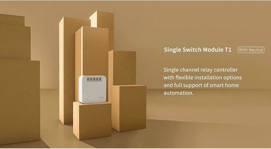 Aqara T1 Smart Switch 1 Καναλιού Wi-Fi & ZigBee 10A (με Ουδέτερο)