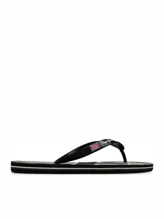 Pepe Jeans Hawi Britt Мъжки Черни Джапанки