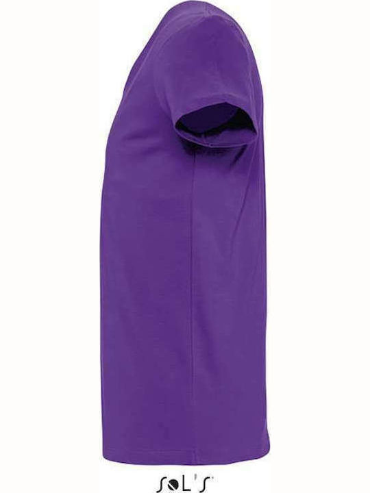 Sol's Master Men's Short Sleeve Promotional T-Shirt Dark Purple