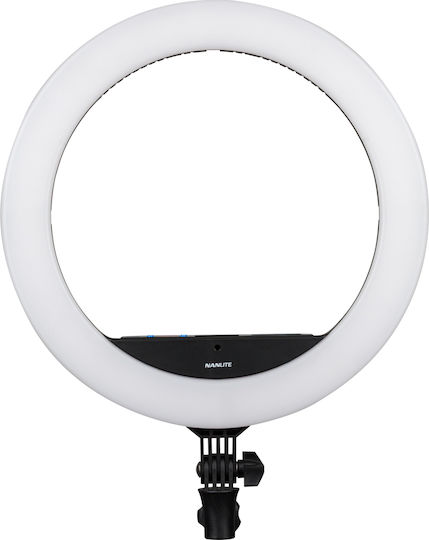 Nanlite Halo 16C Ring Light 40.5cm 2700 - 6500K με Βάση για Κινητό