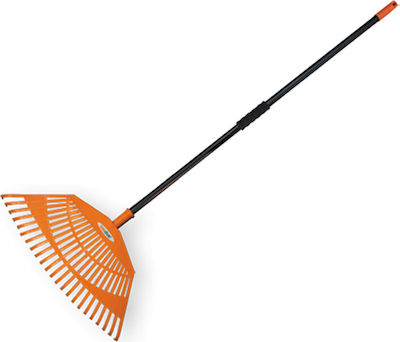 Bradas KT-CXGH26M Lawn Rake with Handle Μεταλλικό