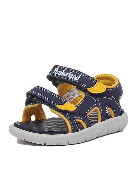 Παιδικά Πέδιλα Perkins Row Strap Navy Μπλε