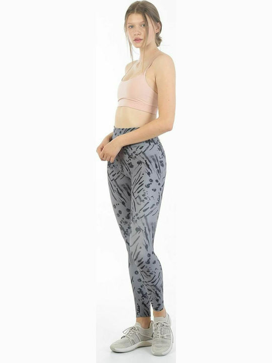 Dri-Fit Training Women's Long High Waist Gray Leggings