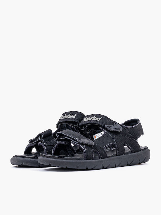 Παιδικά Πέδιλα Perkins Row Strap Μαύρα