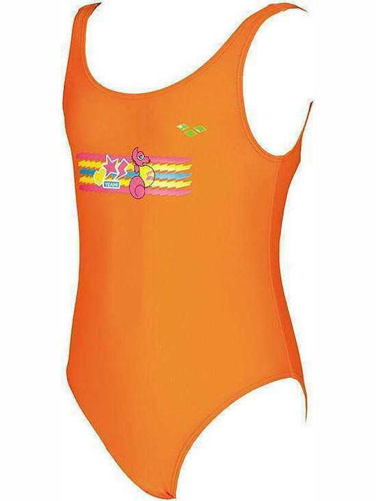 Arena Kids Swimwear One-Piece Training Orange