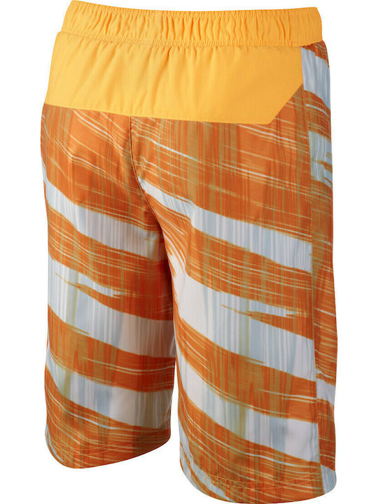 Nike Graphic Kinder Badeanzug Badeshorts Orange