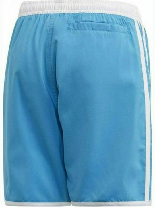 Adidas 3-Stripes Kinder Badeanzug Badeshorts Hellblau