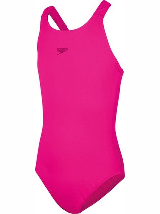 Speedo Essential Endurance Medalist Kids Swimwear One-Piece Pink