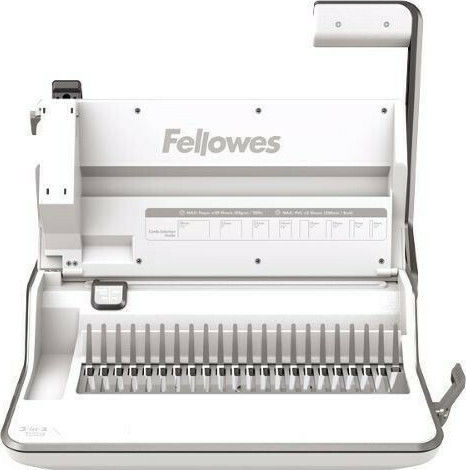 Fellowes Stapler Puncher 3 in 1 Bookbinder Machine for Spirals for Maximum 20 Sheets 5603101