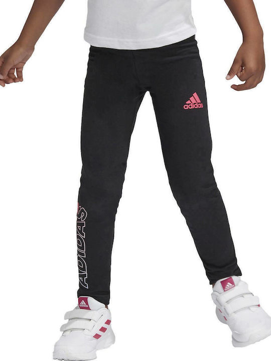 Adidas Kinder Leggings Lang Schwarz