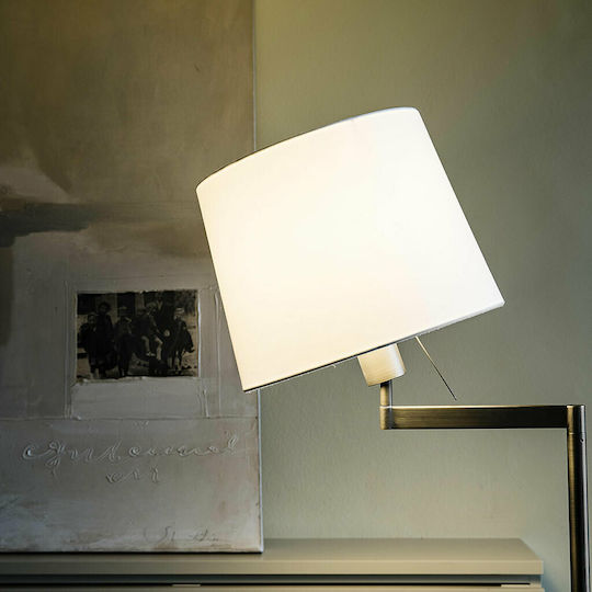 Faro Barcelona Artis Stehleuchte H150xB30cm. mit Fassung für Lampe E27 Weiß