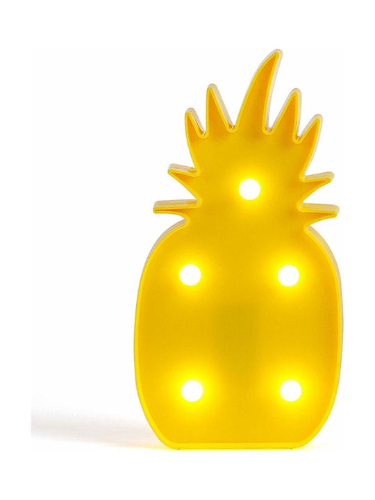 Livoo Dekorative Lampe Ananas Gelb