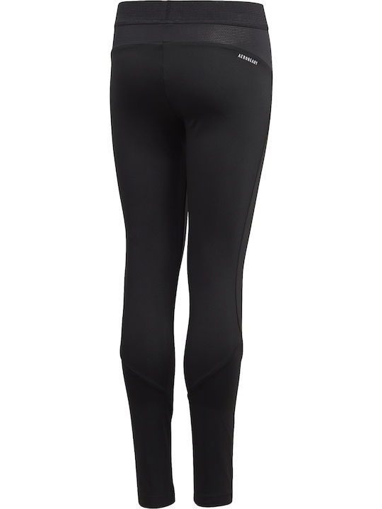 Adidas Kinder Leggings Lang Schwarz Alphaskin