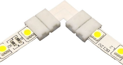 Aca Connector Σύνδεσμος 90 Μοιρών για SMD Led Strip RGB 5050RGBCORN