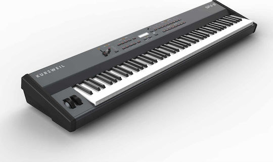 Kurzweil Electric Stage Piano SP4-8 with 88 Weighted Keys and Connection with Headphones Black