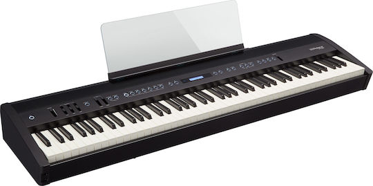 Roland Ηλεκτρικό Stage Πιάνο FP-60X με 88 Βαρυκεντρισμένα Πλήκτρα Ενσωματωμένα Ηχεία και Σύνδεση με Ακουστικά και Υπολογιστή Black