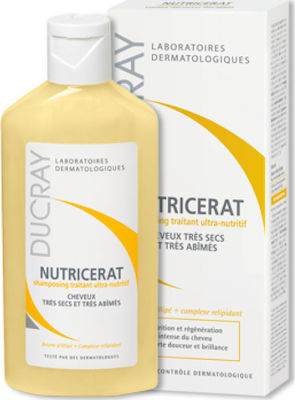 Ducray Nutricerat Shampoos Wiederaufbau/Ernährung für Trockenes Haar 1x200ml