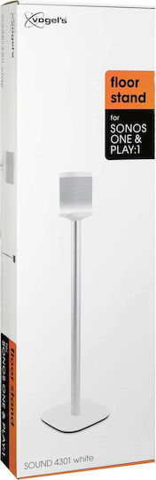 Vogel's Βάση Ηχείου Δαπέδου Sound 4301 for Sonos Play:1/One (Τεμάχιο) σε Λευκό Χρώμα