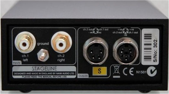 Naim Stageline Phono Preamp Μαύρο