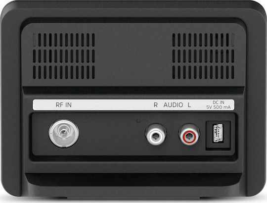 Technisat DigitRadio 10 C Настолен Радиоприемник с Мрежово Захранване DAB+ с Bluetooth Черно/Сребрист