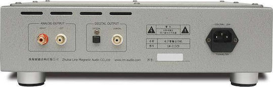 Line Magnetic Audio LM-215CD Hi-Fi CD Player Ασημί