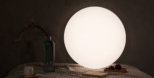 Yeelight Mi Ceiling Light 480 (White) Rund Draußen LED Panel 32W mit Warmes Weiß Licht 2700K