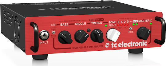 TC Electronic Kopf für E-Bass 250W Rot