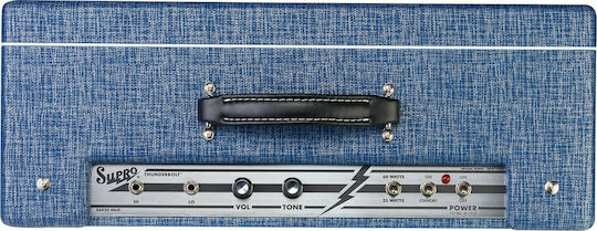 Supro Thunderbolt Tube Combo Amplifier for Electric Guitar 1 x 15" 35W Blue