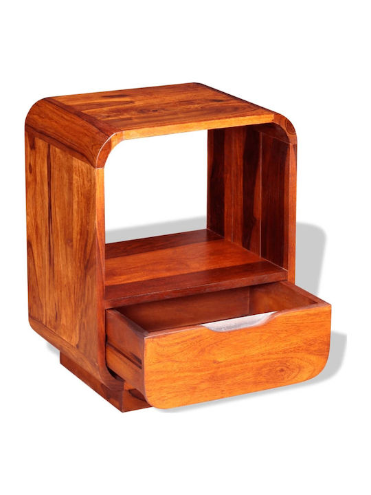 Bedside Tables of Solid Wood 2pcs 40x30x50cm