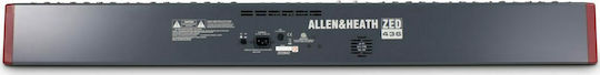 Allen & Heath ZED-436 ZED 436 Analoge Konsole 32 Kanäle mit Phantom Power & 32 XLR-Eingänge