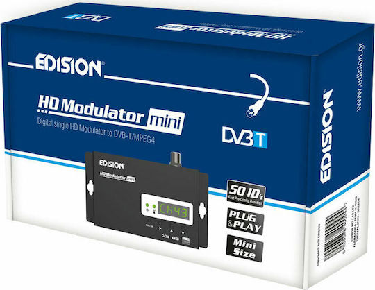 Edision HDMI Mini Modulator Satellite DVB-T VHF/UHF 07-06-0010