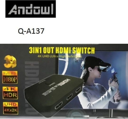 Andowl Q-A137 HDMI Switch Q-A137
