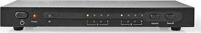 Nedis Matrix 4-to-2-Port - 4x Input 2x Output Comutator HDMI VMAT3462AT
