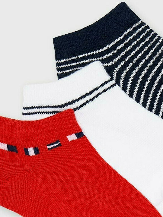 Mayoral Boys 3 Pack Ankle Socks Red