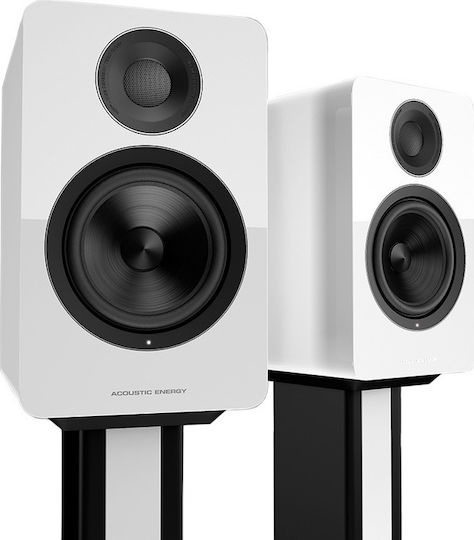 Acoustic Energy AE1 Active Home Entertainment Active Speaker 2 No of Drivers 100W White (Pair)