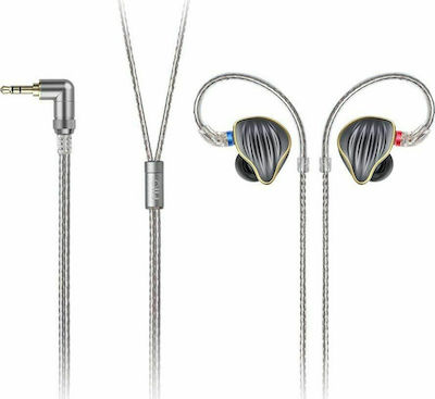 Fiio Ακουστικά Ψείρες In Ear FH5 Titanium Ασημί