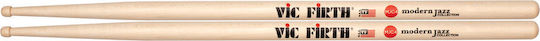 Vic Firth Maple Палчици Барабани Modern Jazz Collection 4 5B с Форма на Връх Барел