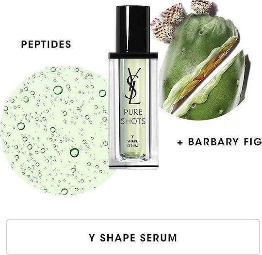 Ysl Pure Shots Moisturizing & Anti-aging Serum Face with Peptides for Firming 30ml