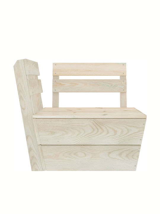 Corner Sofa Outdoor from Pallets 60x60x65cm