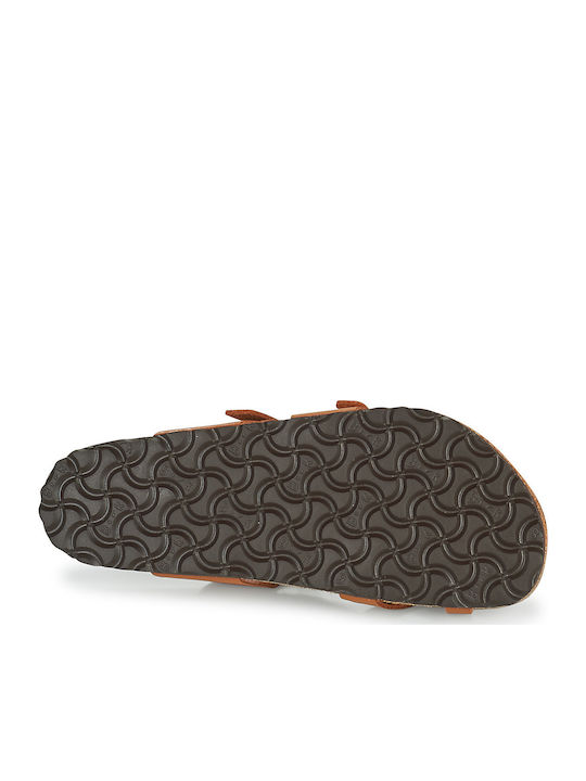Mayari Birko-Flor Women's Flat Sandals Anatomic Ginger Brown Regular Fit