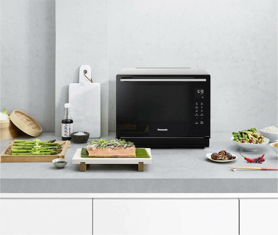 Panasonic NN-CS89LB Cuptor cu microunde cu Grill 31lt Negru
