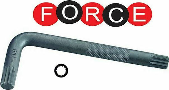 Force Cheie Torx în formă L cu vârf de dimensiune T5 M5