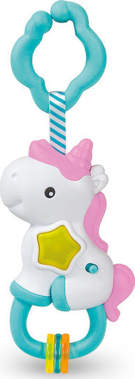 Baby Clementoni Pendant Toy for Car with Music Electronic Unicorn for 3++ Months 1000-17333