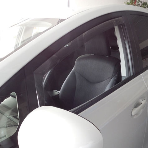 Farad Satz Windabweiser Vordere für Toyota Prius 2Stück