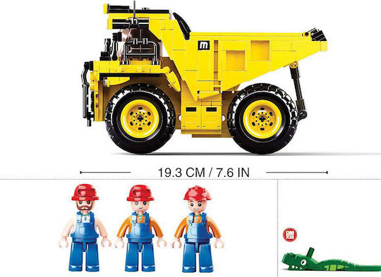 Sluban Cuburi De Construit Mining Truck Pentru 10+ Ani 416 Bucăți