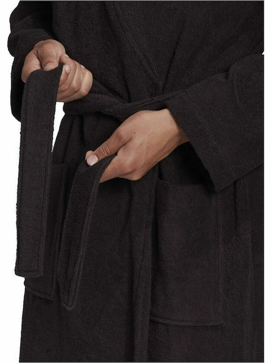 adidas Cotton Swimming Bathrobe FS3373 Black