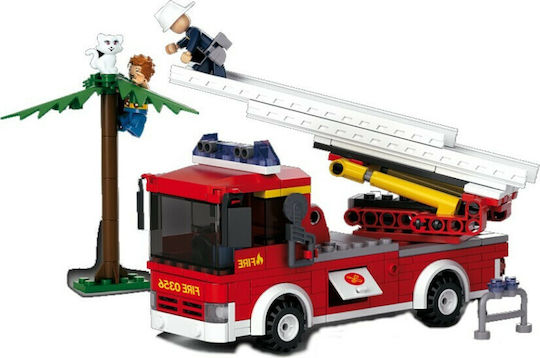 Sluban Building Blocks Ladder Truck for 6+ Years 269 Pieces