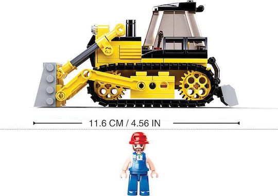 Sluban Τουβλάκια Town Construction Bulldozer για 8+ Ετών 231τμχ