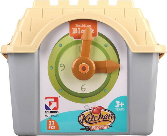 Snainter Cooking Building Blocks for Ages 3 Plus 37 Pieces